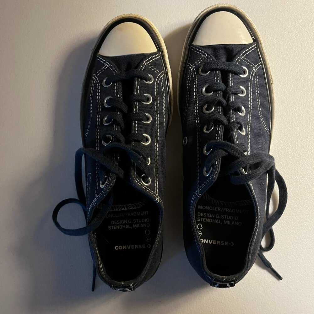 Fragment Moncler Chuck 70 Fraylor III Low Insignia Blue SNEAKERS